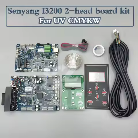 Senyang I3200 UV DTF board kit for Epson I3200 double head carriage board main board for Eco solvent