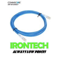 Commscope AMP® Genuine UTP Lan Cable Assembly rj45 Cat6 Cat 6 Blue 1/1.5/2/3/5 Meter