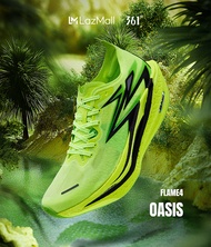 [20KM+] 361 Degrees Flame 4 672512205รองเท้าผู้หญิงสำหรับวิ่งมาราธอนและแข่งแผ่นรองคาร์บอนมืออาชีพ