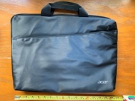Acer 電腦袋 黑色 滑面料 兩格 大角度開口 裝A4文件都得