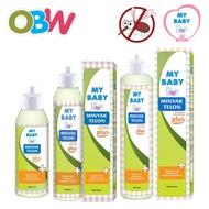 My Baby Minyak Telon Plus Citronella Baby Oil  | My Baby Telon Oil | Baby Minyak Perut Bayi