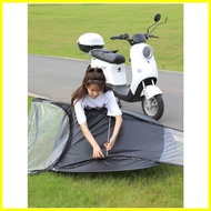 ▤ ♣ Ebike Canopy Umbrella Waterproof Sun Protection For 2 Wheels Motorcycle Ebike Canopy Cover