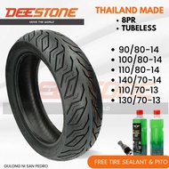 Deestone D825 and D826 Tubeless Tire 90/80-14, 100/80-14, 110/80-14, 110/70-13, 130/70-13, 140/70-14