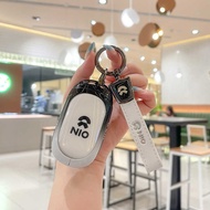 Suitable for Weilai es6 Key Cover 5 Car ec6 High-End es8 Men 2024 7es7ec7 Keychain