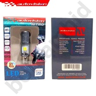 Autovision Lets Fi Motorcycle Led Light (White) Rz1 Bulb 6 MonthsGRS