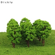 [Dickly] 20 Pcs Model Trees Scenery Architecture Railroad Scenery Green small tree Set