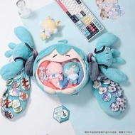 Spot parcel post New Hatsune Future miku Double Shoulder Cartoon Backpack Cartoon Cute Plush jk Lolita Japanese Funny Soft Girl Bag