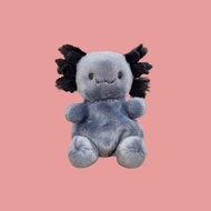 Axolotl Grey Palm Pal Plush 4"
