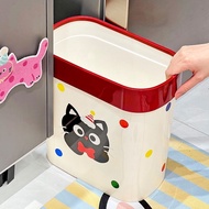 HOT Bathroom Gap Trash Can Household Kitchen Lidless Rectangular Trash Basket Toilet Paper Cage Gap 