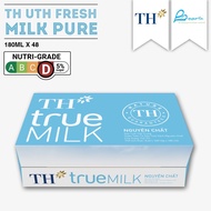 TH True Milk UHT Pure Fresh Milk 48 X 180ML