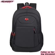 BEHOOFF Laptop Backpack, 55L  Men's Backpack, Fashion Waterproof Large Capacity Leisure Travel Backp