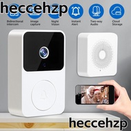 HECCEHZP Phone Video Door Bell, Safe Remote Monitoring Wireless Doorbell, Fashion Security System Doorbell Camera