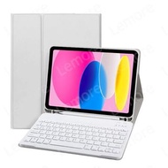 適用於 iPad Air 11 的 M3 2025 磁吸平板電腦鍵盤保護套，相容於 iPad Air 11 Pro 11 9.7 10.2 7 8 9 10 代 Air 3 10.5 支架保護套 Fu