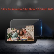 3 Pcs For Amazon Echo Show 5 5.5 inch 2023 Scratch Resistance Screen Protector Tempered Glass HD Protective Glass Film