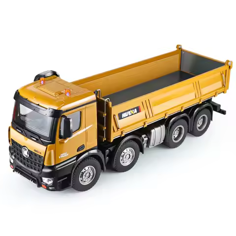 Huina 1536 RC Dump Truck 1:14 Crane Crawler 12CH Remote Control Excavator Scale Truck Tractor Constr