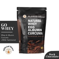 Alamon Go Gain Penambah Berat Badan Kombinasi Whey + Egg Albumin + Temulawak 200 gr