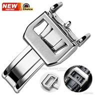 18mm Stainless Steel Folding Buckle for IWC Pilot Watch Strap Clasp Watches Accessories Leather Watc