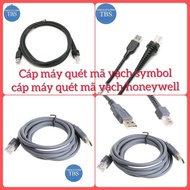 100% new Symbol, Datalogic, Honeywell, Cino barcode scanner cable, 2m long