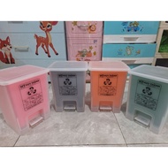 CLEAR TRASH BIN, PEDAL TRASH BIN, HUY THANH TRASH BIN, HOME TRASH BIN, OFFICE TRASH BIN