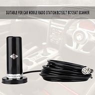 VHF UHF Radio Antenna, Vehicle/Car Mobile VHF/UHF Dual Band BNC Male Scanner Magnetic Base Connector