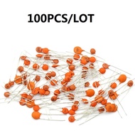 100PCS Ceramic Capacitor 50V 103 10nF 0.01uf 10P 47P 100P 220P 330P 470P 1nf 102 2.2nf 222 4.7NF 472