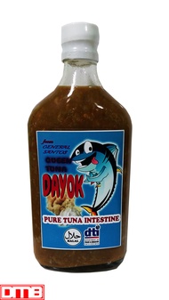 FROM GENERAL SANTOS QUEEN TUNA DAYOK  PURE FERMENTED TUNA INTESTINE 375ml MILD SPICY