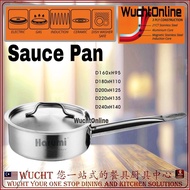 【WUCHT】20cm Saute Pan HARUMI Stainless Steel Cookware Commercial Cookware Harumi Sauce Pan 20cm 2 li