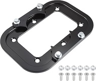 X AUTOHAUX 1 Set Universal Car Battery Tray Battery Bracket Box Hold Down Mount for Optima Blue Red 
