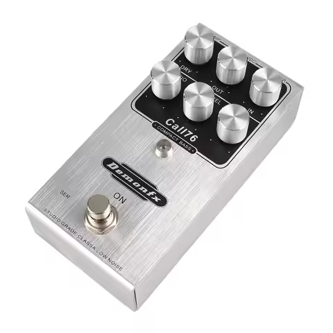 High Quantity Call76 NEW Demonfx Compact Bass Guitar Effect Pedal Bass Compressor