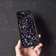 For Motorola MOTO G86 G06 G85 G64 G54 E15 Leopard Black Silicone Casing Full Protective Case Cover