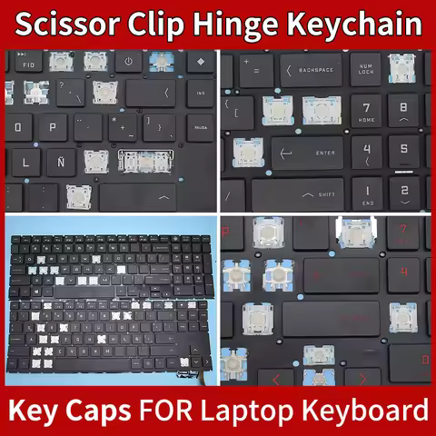 Key Cap Scissor Clip Hinges For Lenovo Legion 5-15ACH6 Pro-16ACH6 Pro-16ITH6 5-15ARH05 5-15IMH05 Rep