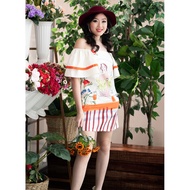 Plains & Prints | Emily In Paris Mavise Short Sleeve Dress (Multi)