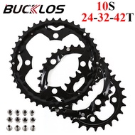 BUCKLOS 104/64 BCD Bicycle Chainring 22T 24T 26T 32T 38T 42T 44T MTB Chainring 9S 10S Mountain Bike