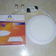 Led Panel Lights / Downlights 12 Watt White Round Inbow Neco Soe Super Bright IB Cool Daylight