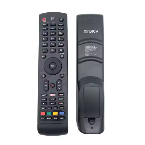 UNIVERSAL SMART TV Remote Controller for Mitsonic Mitsun MYSTERY Master-g ONIDA RECONNEECT ROLSEN RC