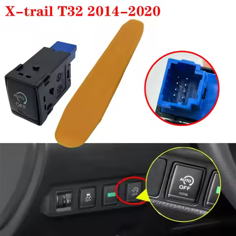 car start stop disable switch auto engine off closer button For nissan qashqai j11 xtrail t32 rogue 