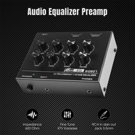 Preamp Audio Equalizer 7 Band Fine Tune for KTV Karaoke Micro - EQ207