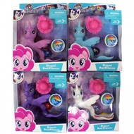 Pony Movie Doll Figure Comb Mirror Accessories Girls Playset (4pcs)