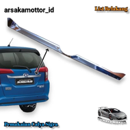 SIGRA LIS TRUNKLID PINTU BELAKANG SIGRA CHROME ORIGINAL