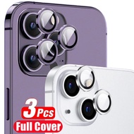 HOT11☆Camera Lens Protector for IPhone 11 12 13 14 Pro Max Metal Ring Protector Lens Glass for IPhone 12 13 Mini 14Plus 14Pro Max