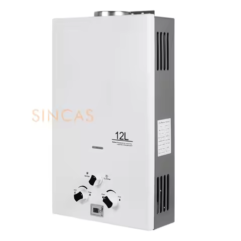 10L 20KW LPG Gas Propan Tankless Warmwasserbereiter Kessel Sofortige Heiß Warmwasserbereiter Camping
