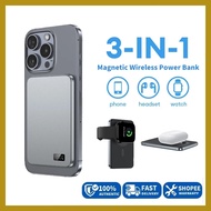 (SG) LionShield 20000mAh 3C/CCC Certified PD 22.5W/20W/15W Magnetic Powerbank Fast Charging Wireless