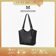 MOSSDOOM Tas Bahu Klasik Wanita Tas Totebag Simpel