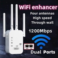 Wireless Wifi Repeater 5g Full signal 1200Mbps Multi-specification 6 Antenna Signal Range Enhancer 2