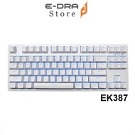E-dra EK387 Mechanical Keyboard White (Blue / Brown/ Red Switch)