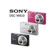 SONY W610 數位相機-平輸福利品(保固到 2015.09.20)