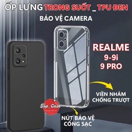Charging port protection, anti-slip case for Realme 9/9i/9 Pro 5G Transparent Silicon, Camera| Top c