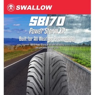 SB170 SWALLOW TYRE TUBELESS POWER STORM XP TAYAR MOTORCYCLE