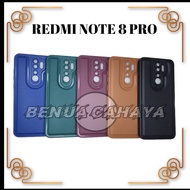 SOFTCASE REDMI NOTE 8 PRO CASE LEATHER PRO SOFTCASE NEW-BENUA CAHAYA