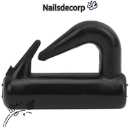 NAILS 200PCS Rotating Snaps, Black 13mm Clevis Snaps, Portable Plastic Lightweight Spinner Snaps Lur